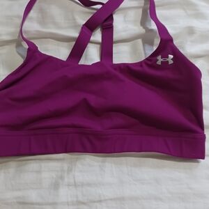 Under Armour Women's Magenta Sports Bra